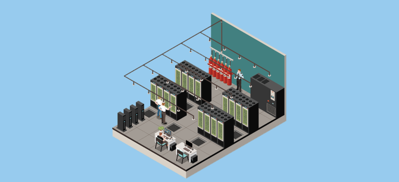 illustration of common data center problems