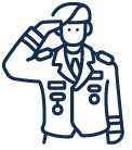 ícone de veterano