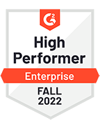 g2 otoño 22 insignia de gestión de redes de alto rendimiento