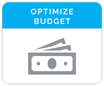 optimize budget icon