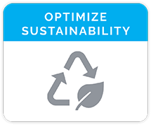 optimize sustainability icon