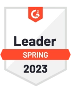 g2 winter 23 enterprise network management software leader badge