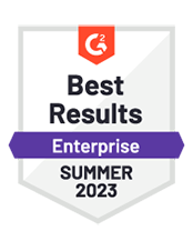 g2 summer 23 network performance monitoring best results badge