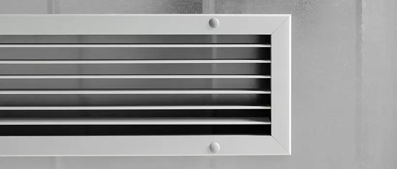 rear door cooler system vent