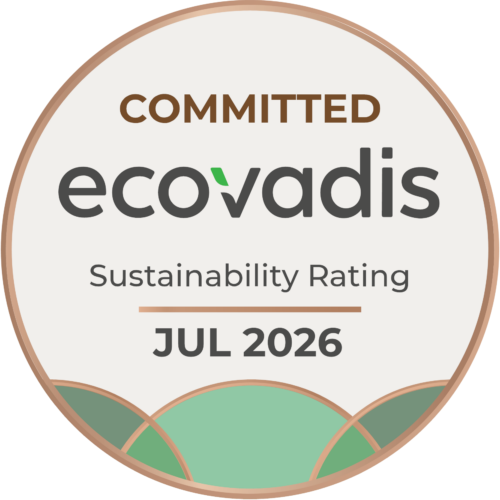 Ecovadis-erkenningsbadge 2026