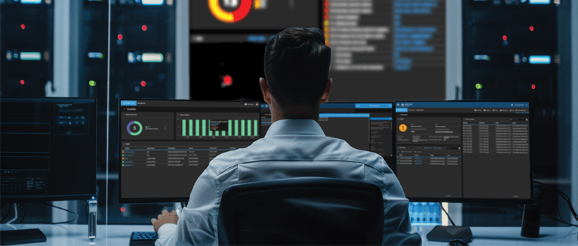 Administrador de TI que busca una solución de monitorización empresarial